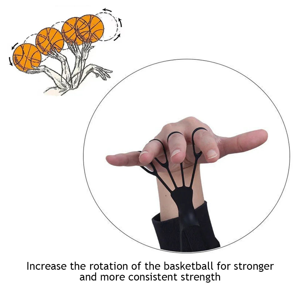 Basketball Shooting Aid Silicone Training Equipment Basketball Pitching Training Corrector Shooting Posture Hand Holder