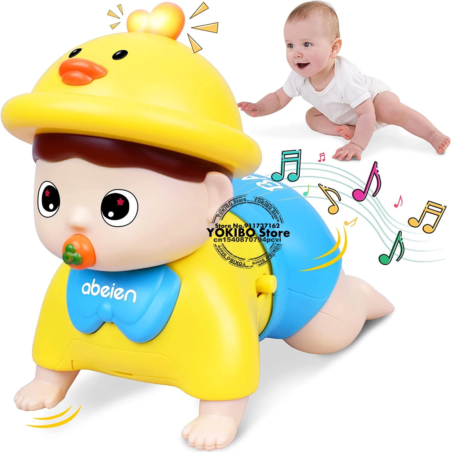 Crawling Baby Toys 6 to 12 Months Toddler Musical Toys Baby Toys 0 6 Months Early Educational Toys for Infant Toys 12-18 Months