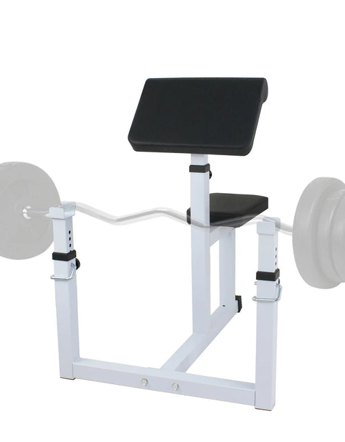 Load image into Gallery viewer, Adjustable Preacher Curl Bench Bicep Curl Weight Bench Max.550Lbs Home Gym Fitness Equipment
