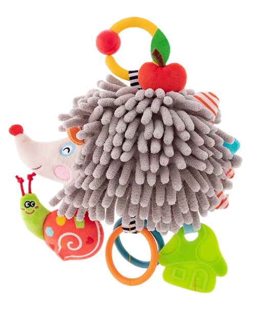 Load image into Gallery viewer, Hanging Rattle Toys for Babies Baby Toys 6 to 12 Months Comfort Toys Clip Hanging Plush Squeeze Toys Rabbit Hedgehog
