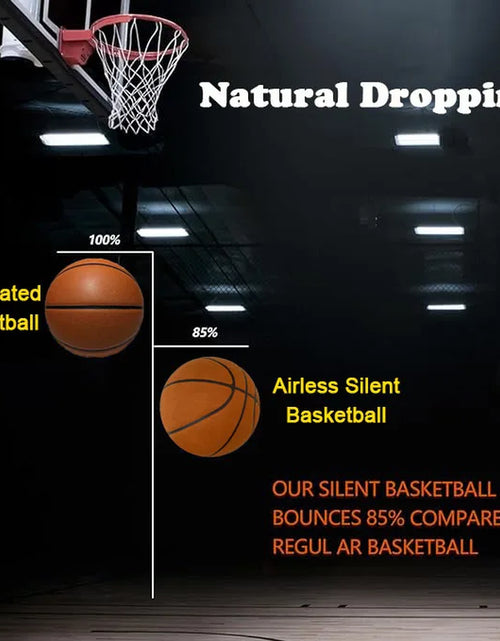 Load image into Gallery viewer, Grooved Silent Basketball 29.5&#39;&#39;/27.5&#39;&#39;Foam Basketball Indoor Training Silent Ball Dribbling Quietly Bounce Basketball No Noise
