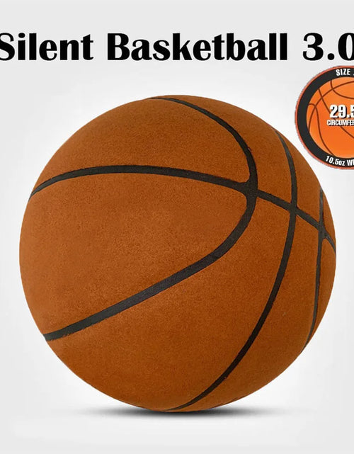 Load image into Gallery viewer, Grooved Silent Basketball 29.5&#39;&#39;/27.5&#39;&#39;Foam Basketball Indoor Training Silent Ball Dribbling Quietly Bounce Basketball No Noise
