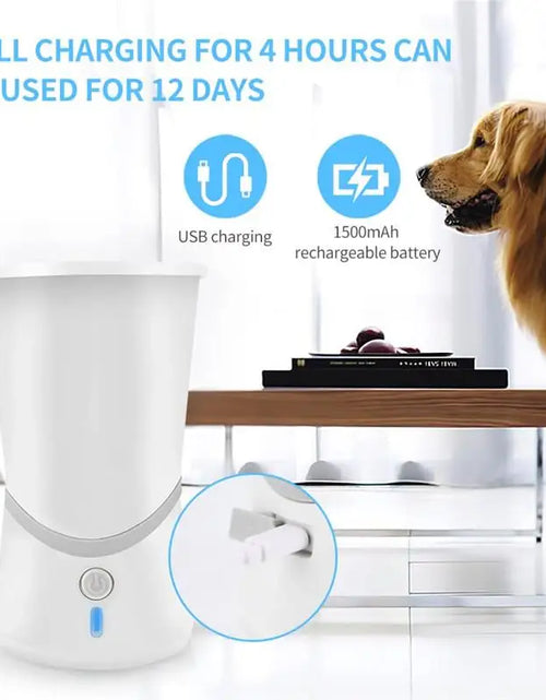 Load image into Gallery viewer, Automatic Dog Paws Cleaner Pet Foot Washer Cup Portable Paw Cleaner for Small and Medium-Sized Dogs Silicone Dog Paw Cleaner Cup
