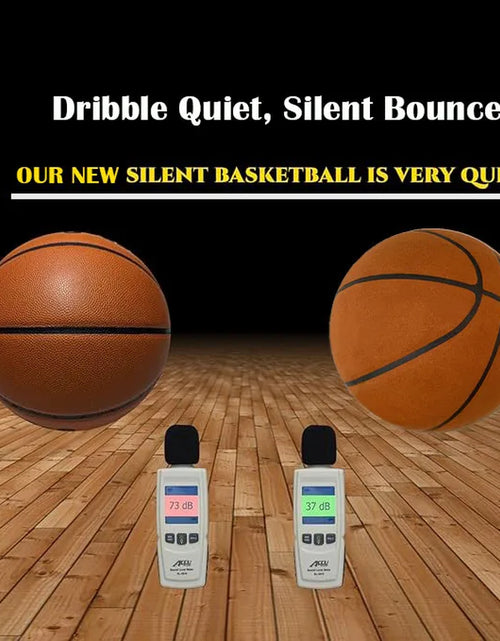 Load image into Gallery viewer, Grooved Silent Basketball 29.5&#39;&#39;/27.5&#39;&#39;Foam Basketball Indoor Training Silent Ball Dribbling Quietly Bounce Basketball No Noise
