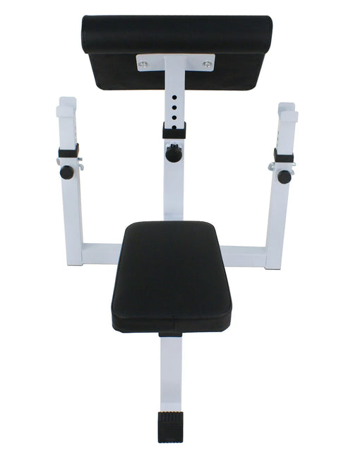 Load image into Gallery viewer, Adjustable Preacher Curl Bench Bicep Curl Weight Bench Max.550Lbs Home Gym Fitness Equipment
