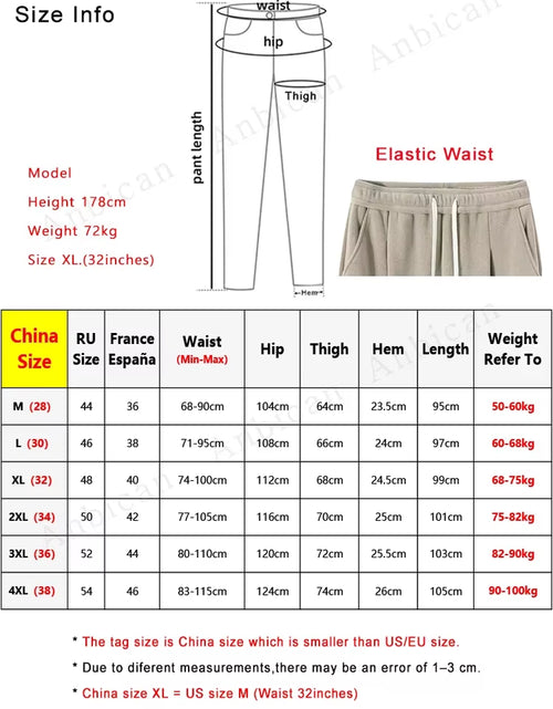 Load image into Gallery viewer, Winter Thick Fleece Warm Sweatpants Men Streetwear Wide-Leg Straight Loose Track Pants Male Casual Thermal Velvet Trousers
