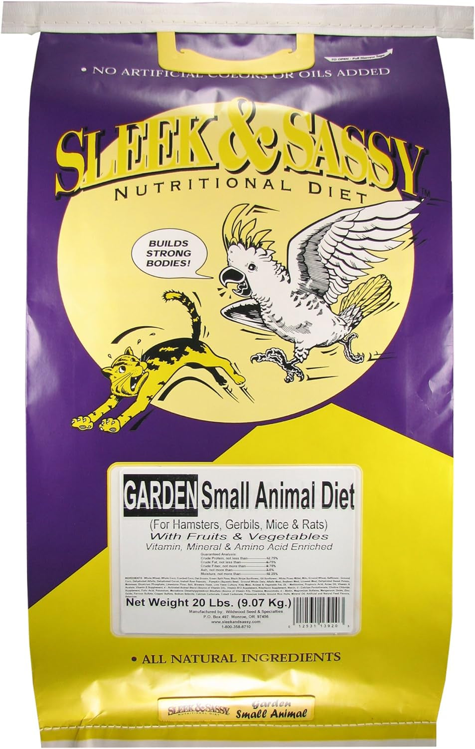 Garden Small Animal Food for Hamsters, Gerbils, Mice & Rats