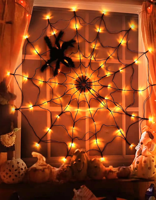 Load image into Gallery viewer, Halloween Lights Pumpkin Bat Spider Ghost Halloween String Lights Halloween Decorations Fairy Light Home Yard Window Decor
