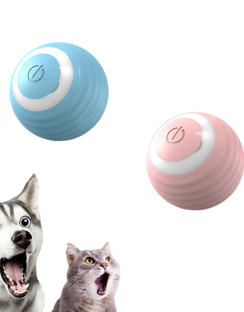 Load image into Gallery viewer, Cat Interactive Ball Smart Pet Cat Toys Indoor Automatic Rolling Magic Ball Electronic Interactive Cat Toy Cat Game Accessories
